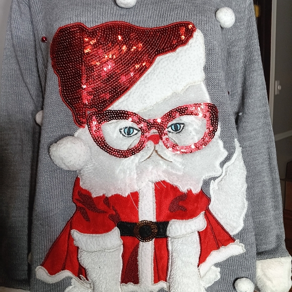 Size 1X Christmas sweater. - Picture 5 of 6